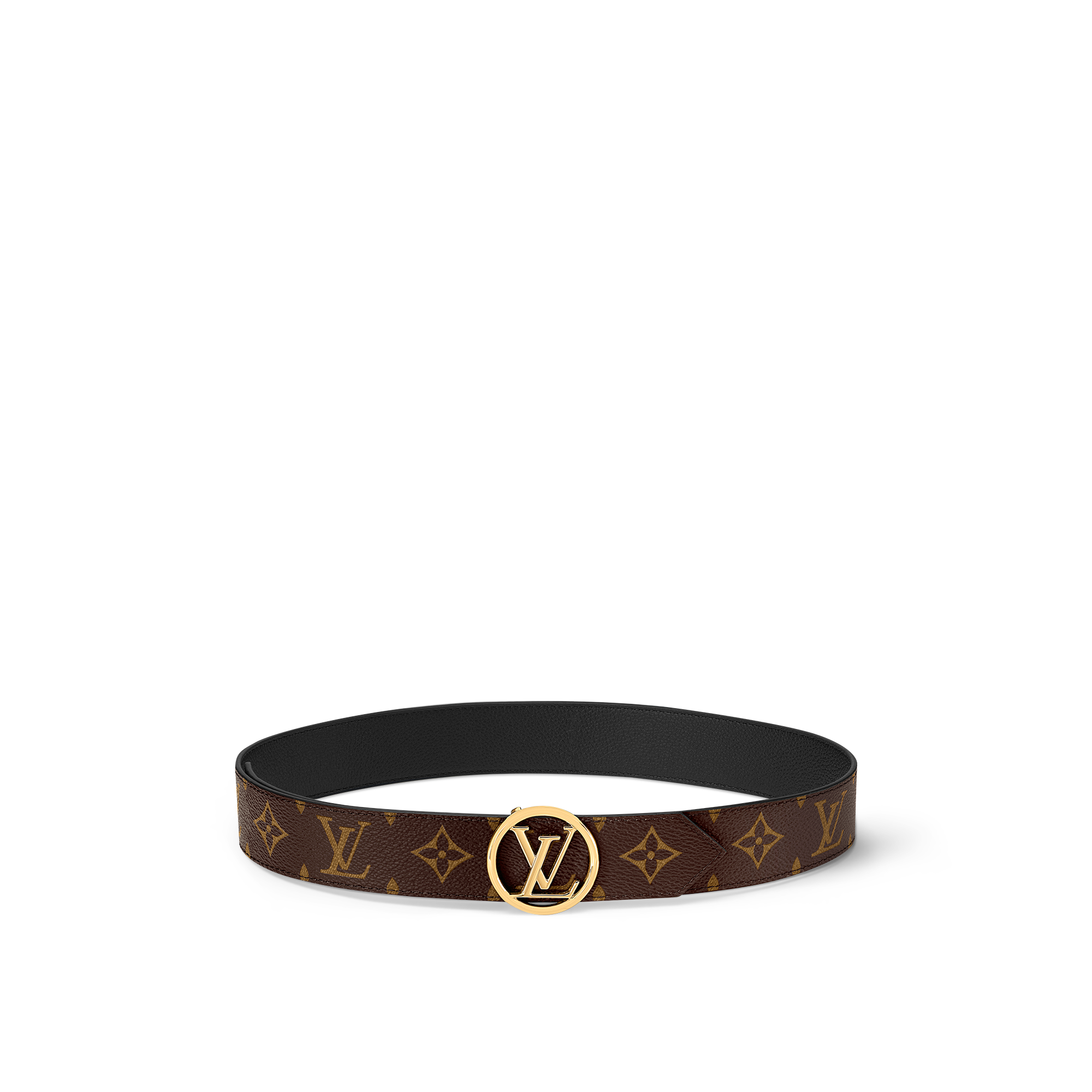 LV Circle 35mm Reversible Belt Monogram in Women