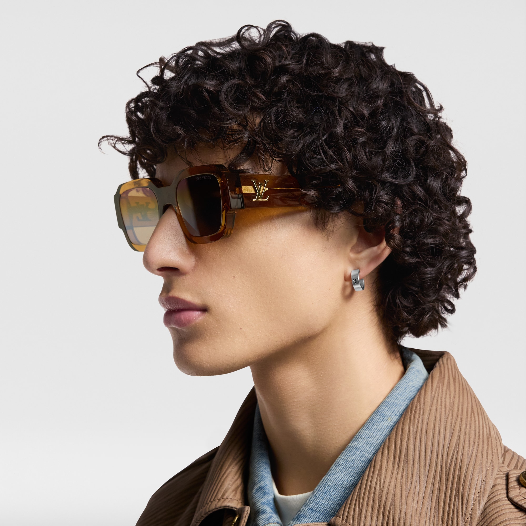 LV Clash Round Square Sunglasses . in Men