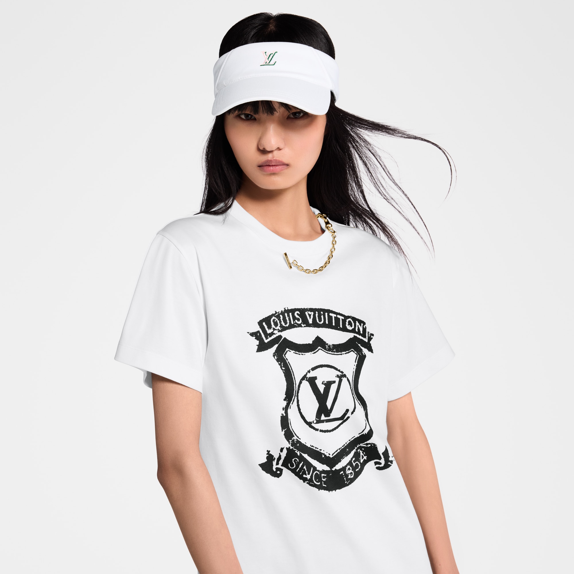 LV Crest T-Shirt Dress  in Women
