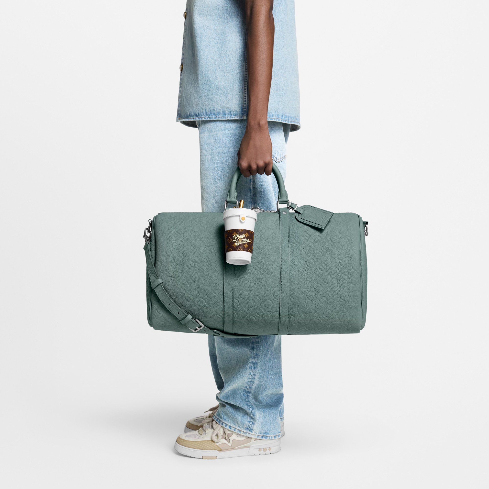 LV Cup Bag Charm . in Men