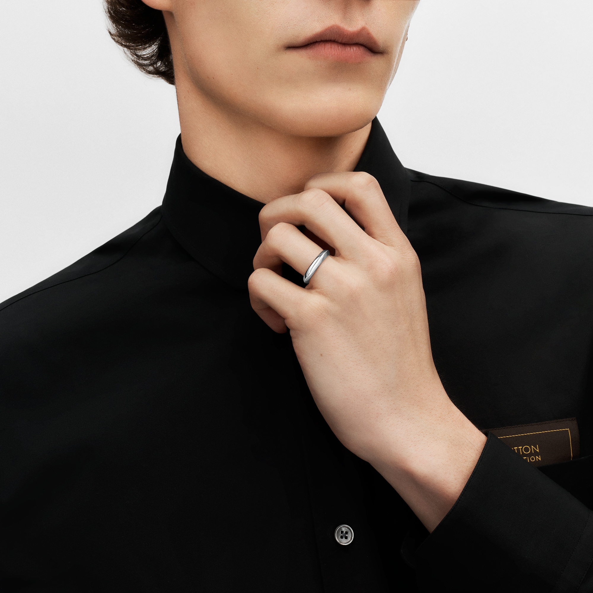 LV Diamonds 4mm Wedding Band, Platinum  in Jewellery