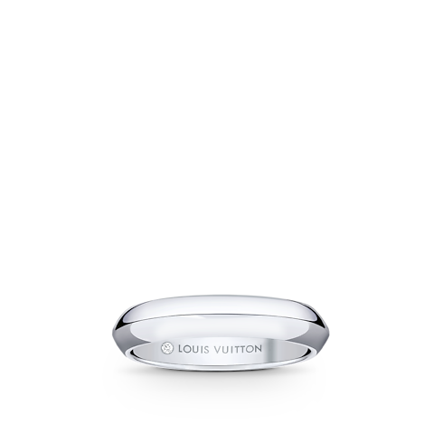 LV Diamonds 4mm Wedding Band, Platinum in Jewellery's Categories Wedding Bands collections by Louis Vuitton (Product zoom)
