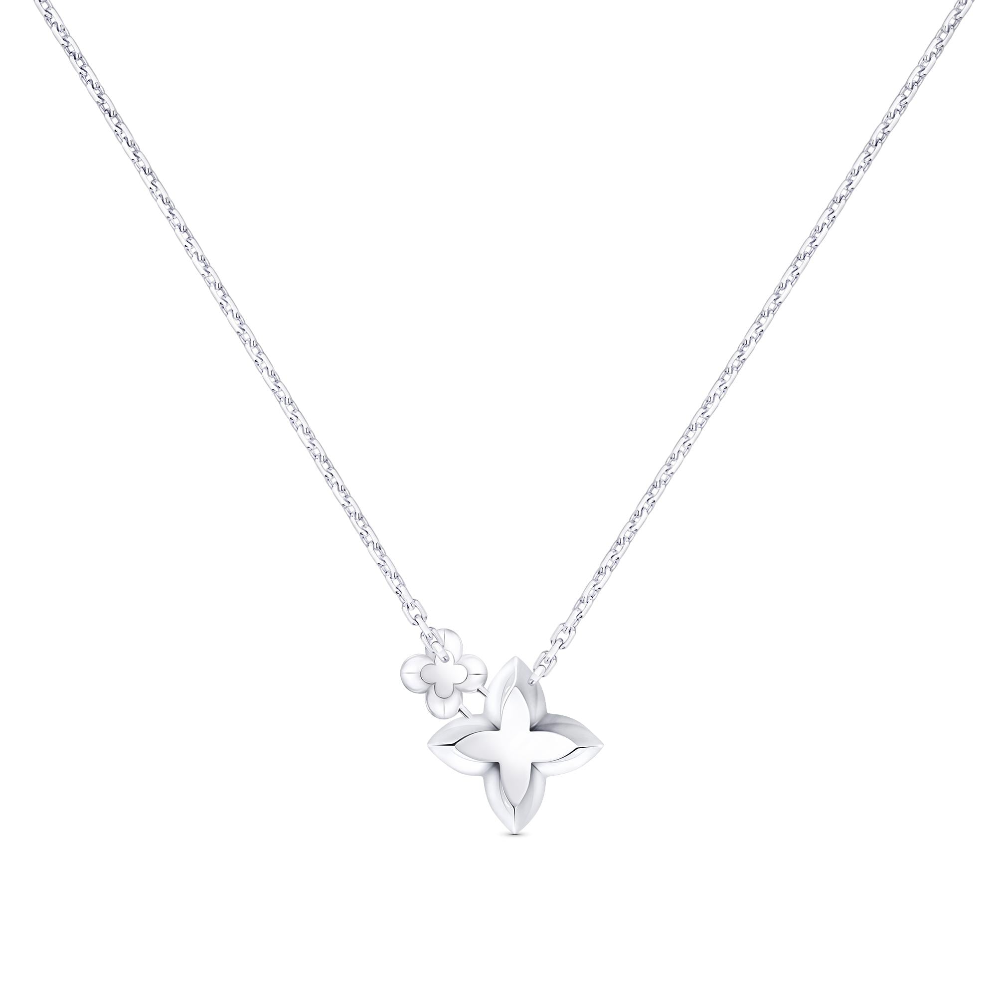 LV Diamonds Double Pendant, Round Brilliant cut  in Jewellery