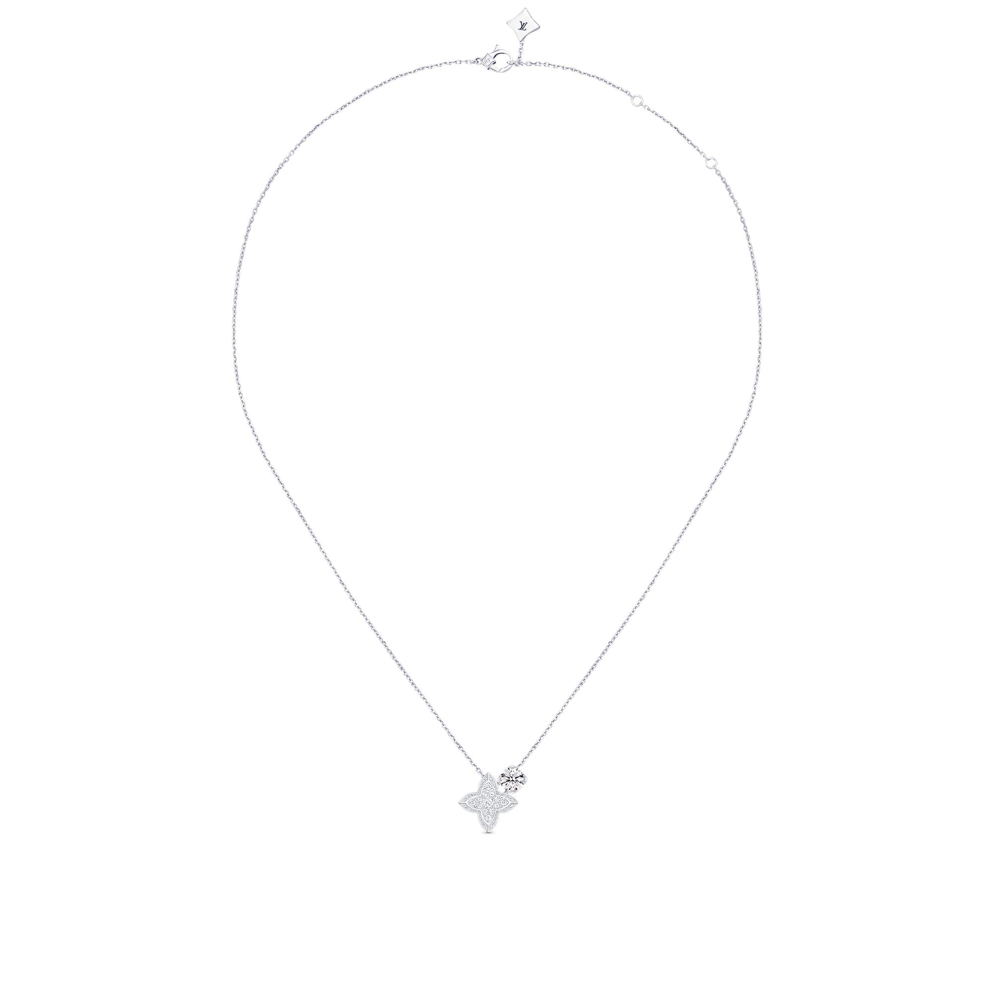 LV Diamonds Double Pendant, Round Brilliant cut  in Jewellery