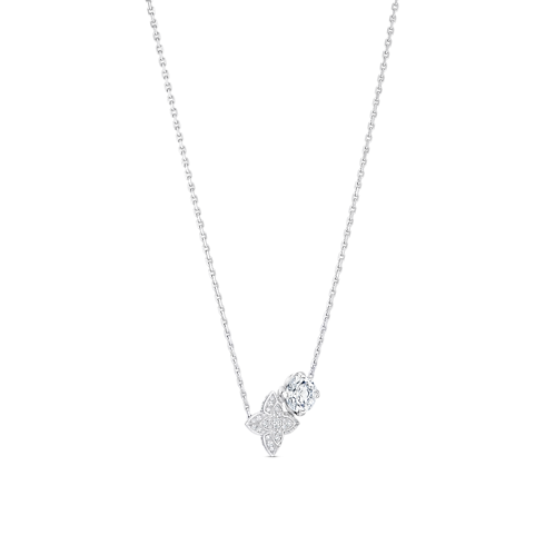 LV Diamonds Double Pendant, Round Brilliant cut in Jewellery's Categories Necklaces and Pendants collections by Louis Vuitton (Product zoom)