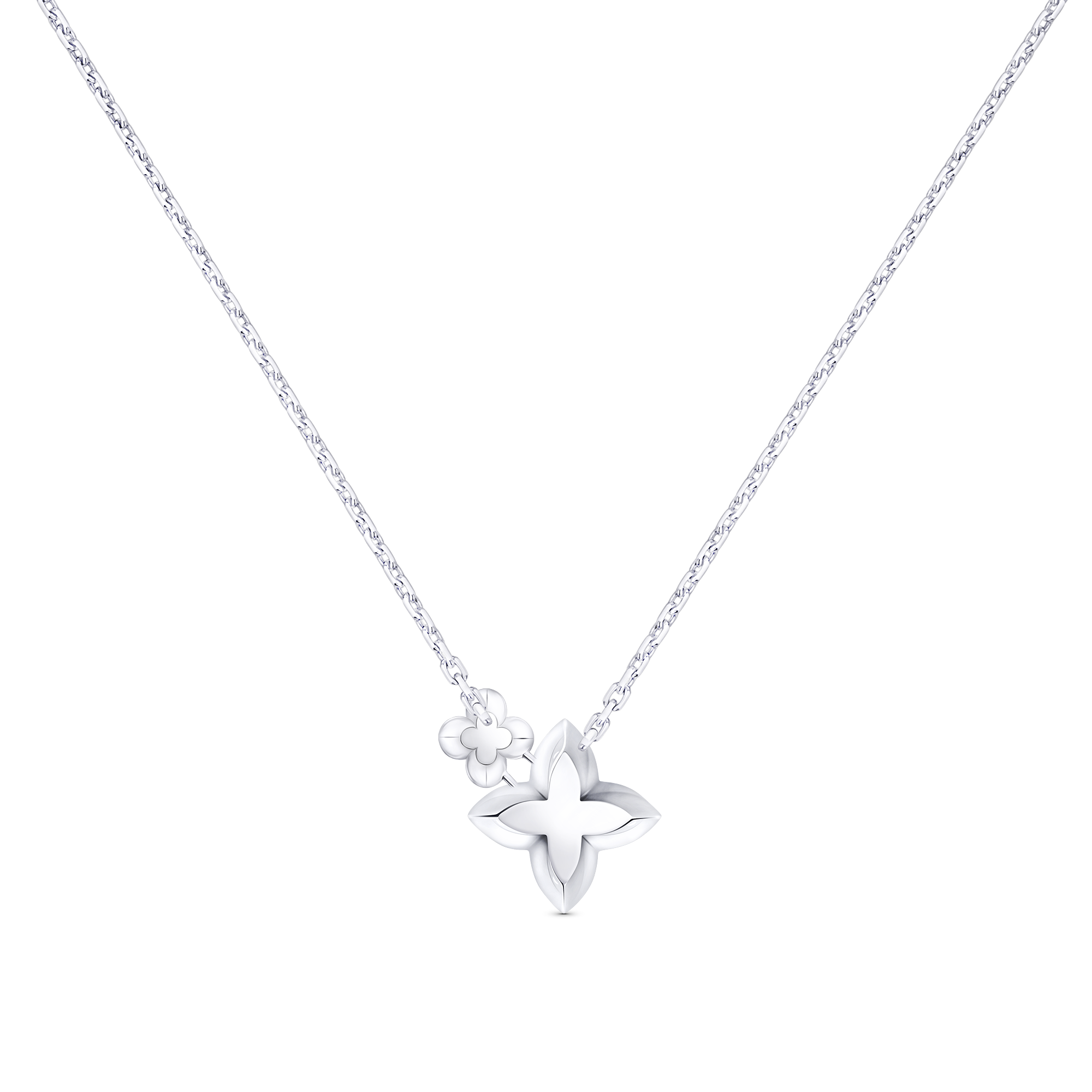 LV Diamonds Double Pendant, Round Brilliant cut  in Jewellery