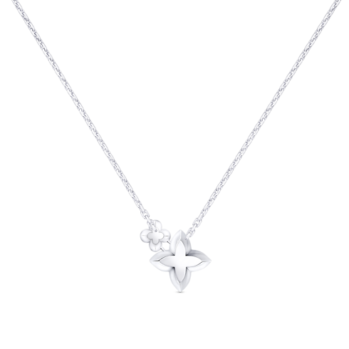 LV Diamonds Double Pendant, Round Brilliant cut in Jewellery's Collections LV Diamonds collections by Louis Vuitton (Product zoom)