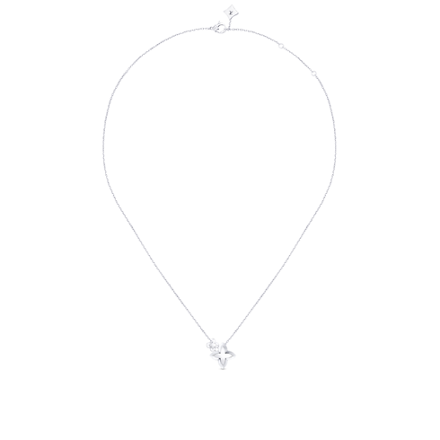 LV Diamonds Double Pendant, Round Brilliant cut in Jewellery's Collections LV Diamonds collections by Louis Vuitton (Product zoom)
