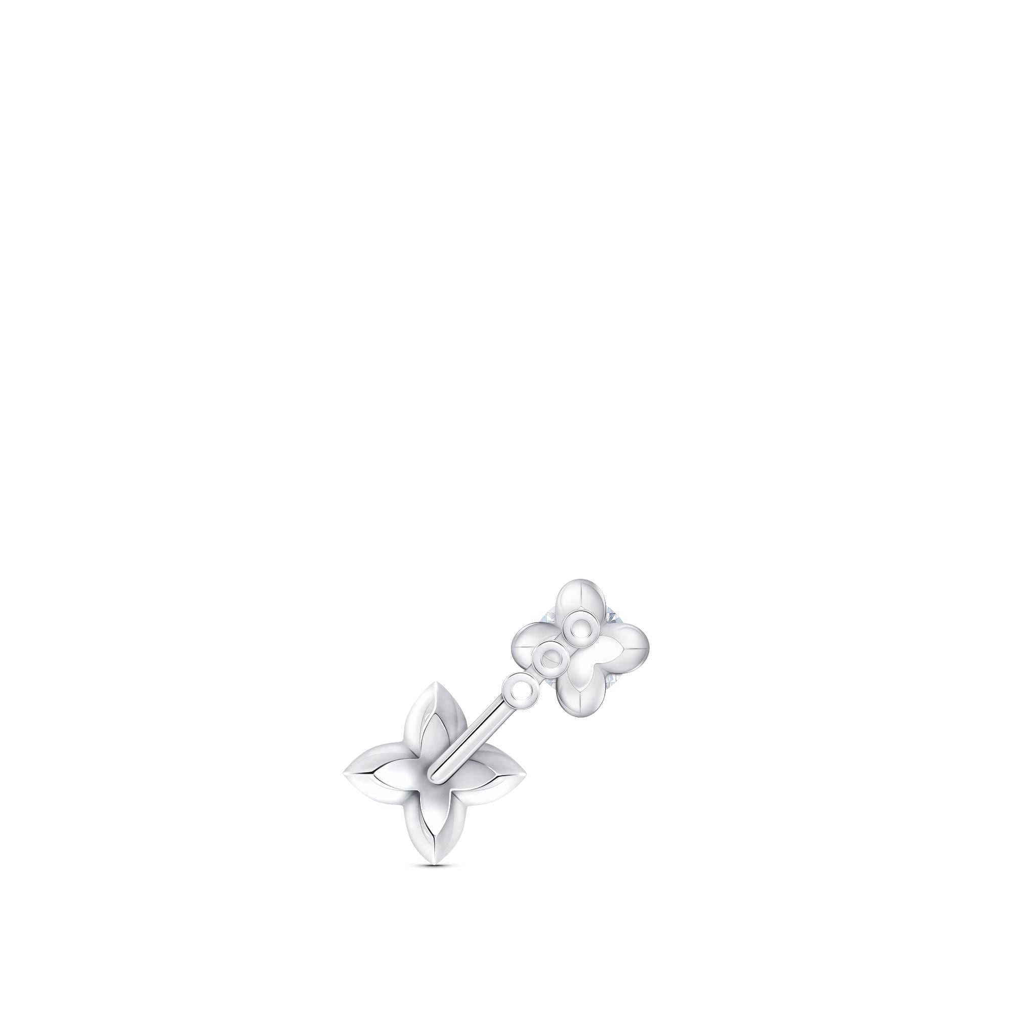 LV Diamonds Double Stud, Round Brilliant cut - per unit  in Jewellery