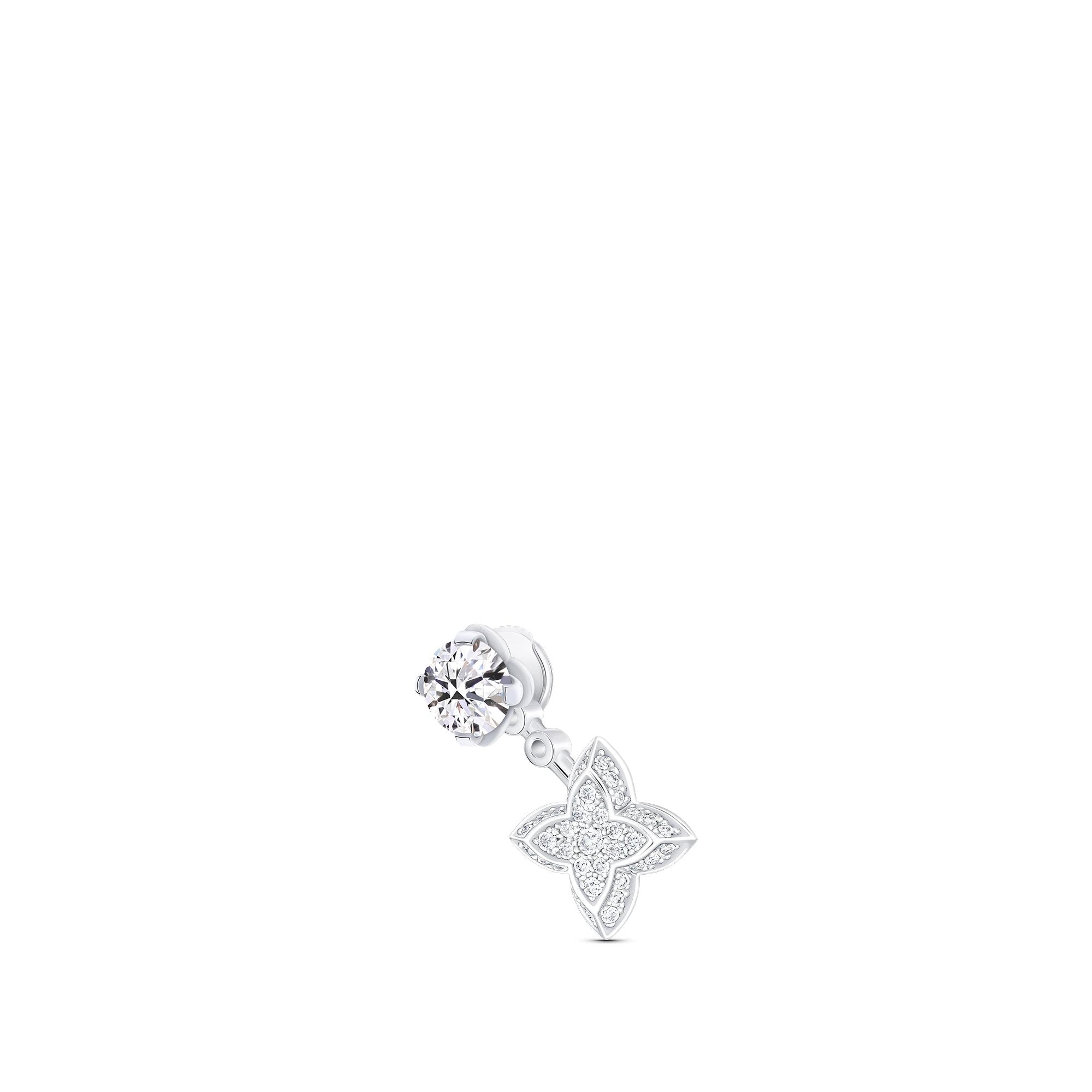 LV Diamonds Double Stud, Round Brilliant cut - per unit  in Jewellery