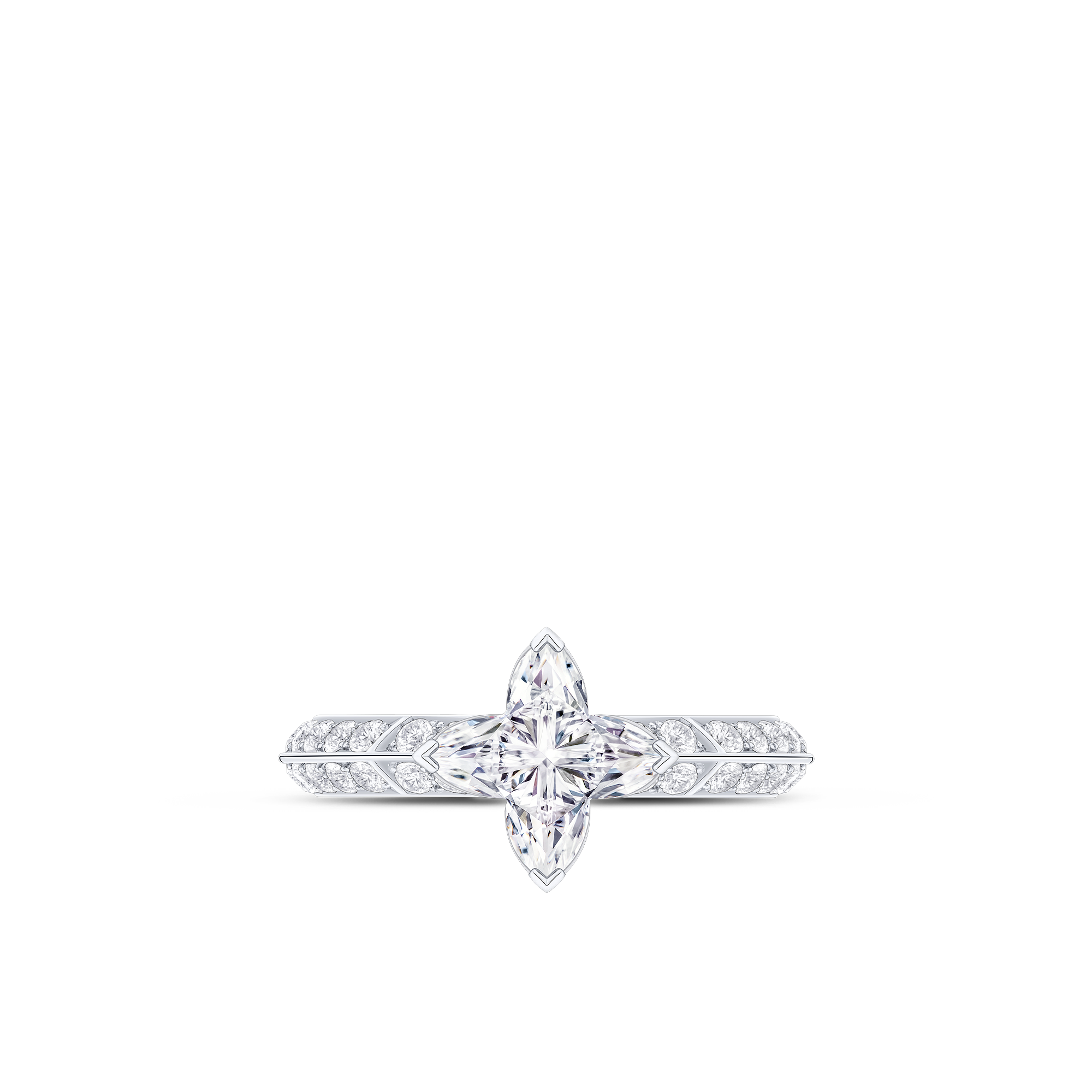 LV Diamonds Pavé Solitaire, LV Monogram Star cut  in Jewellery