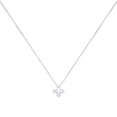 LV Diamonds Pendant, LV Monogram Star cut back view