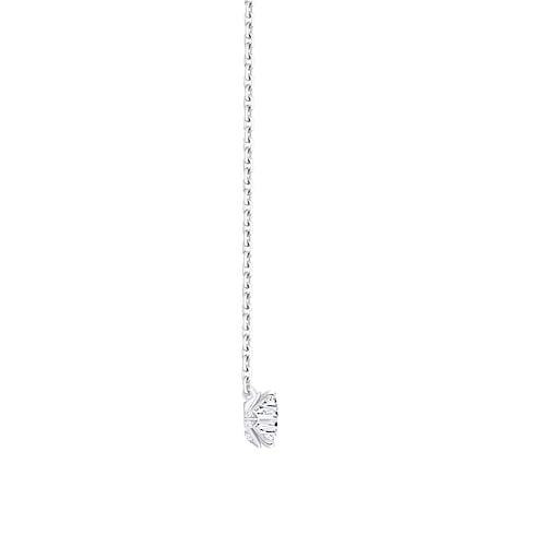 LV Diamonds Pendant, LV Monogram Star cut side view