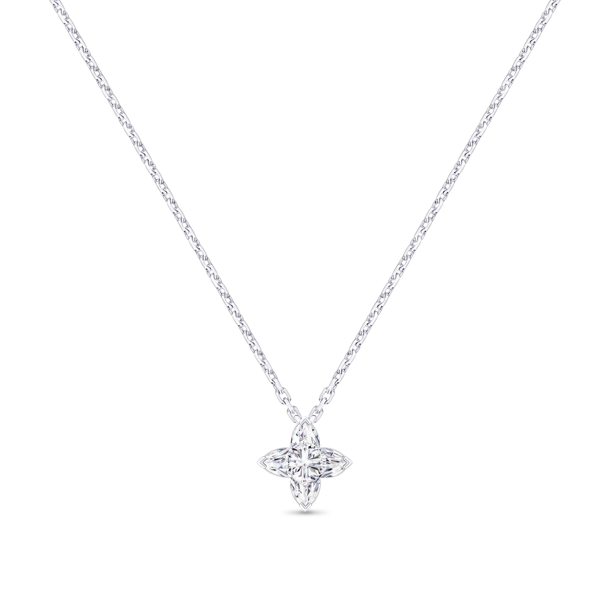 LV Diamonds Pendant, LV Monogram Star cut  in Jewellery