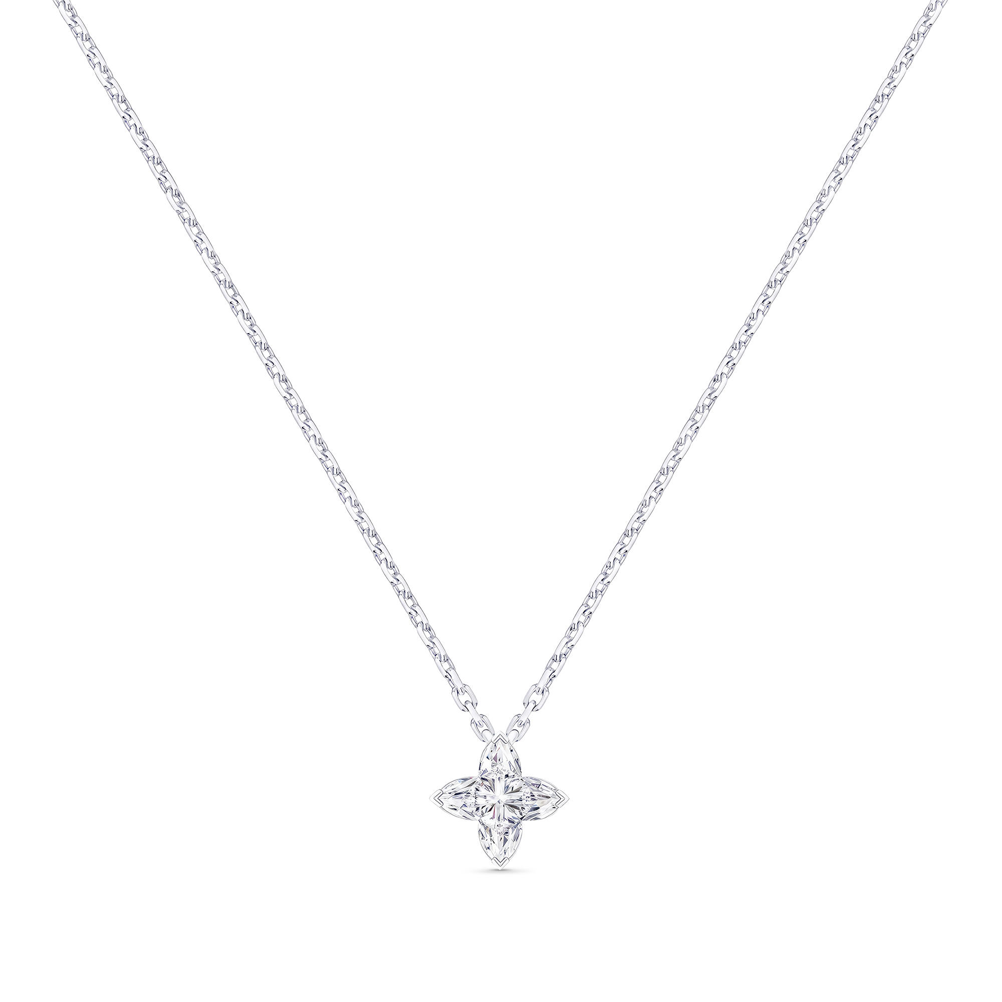 LV Diamonds Pendant, LV Monogram Star cut  in Jewellery