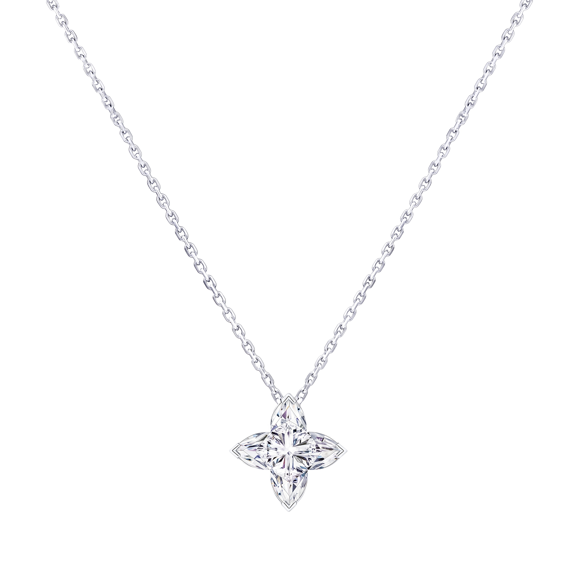 LV Diamonds Pendant, LV Monogram Star cut  in Jewellery