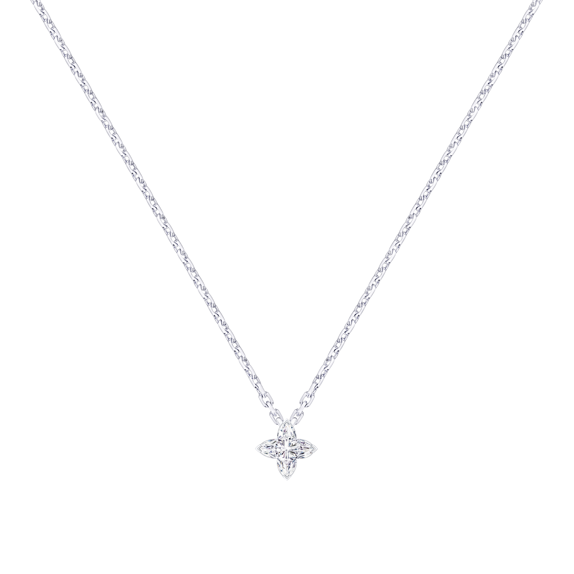 LV Diamonds Pendant, LV Monogram Star cut  in Jewellery