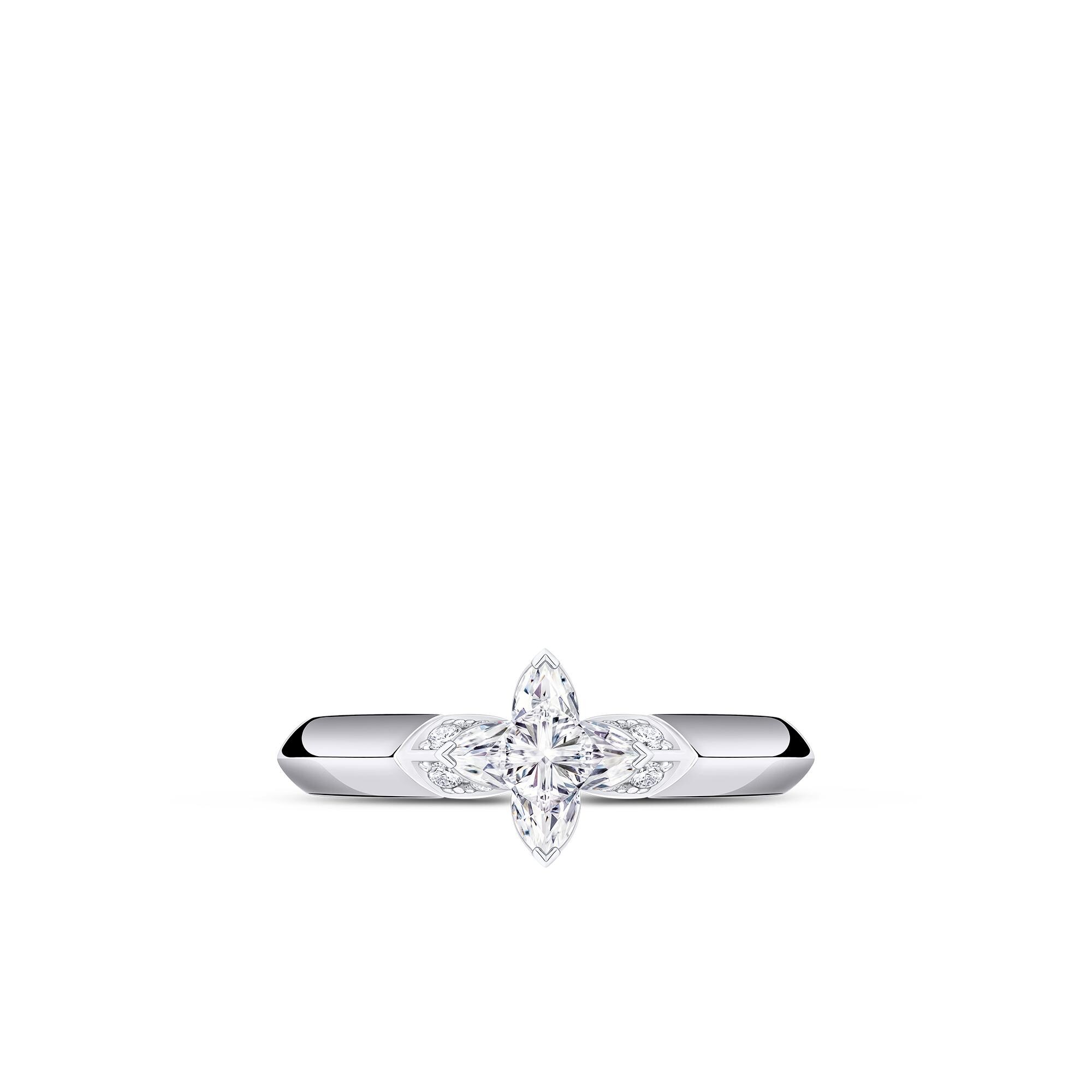 LV Diamonds Solitaire, LV Monogram Star cut  in Jewellery