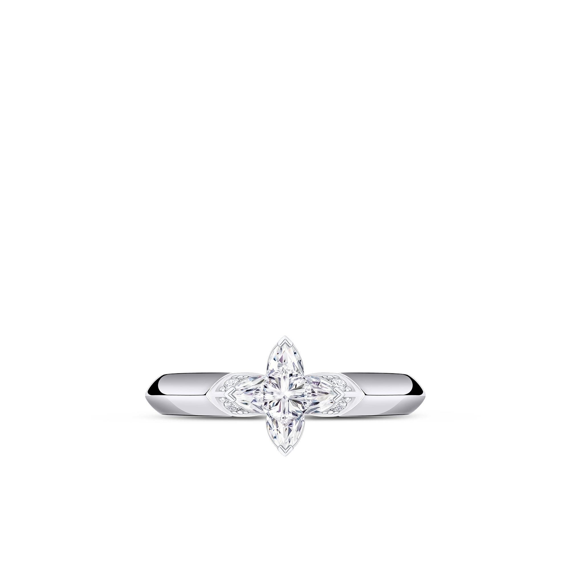 LV Diamonds Solitaire, LV Monogram Star cut  in Jewellery