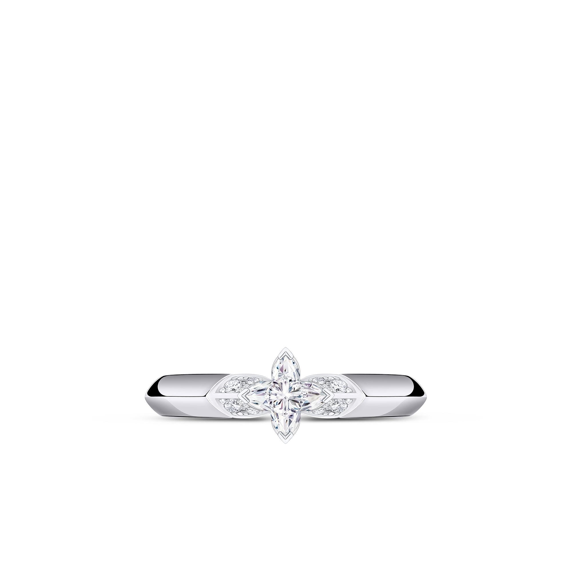 LV Diamonds Solitaire, LV Monogram Star cut  in Jewellery