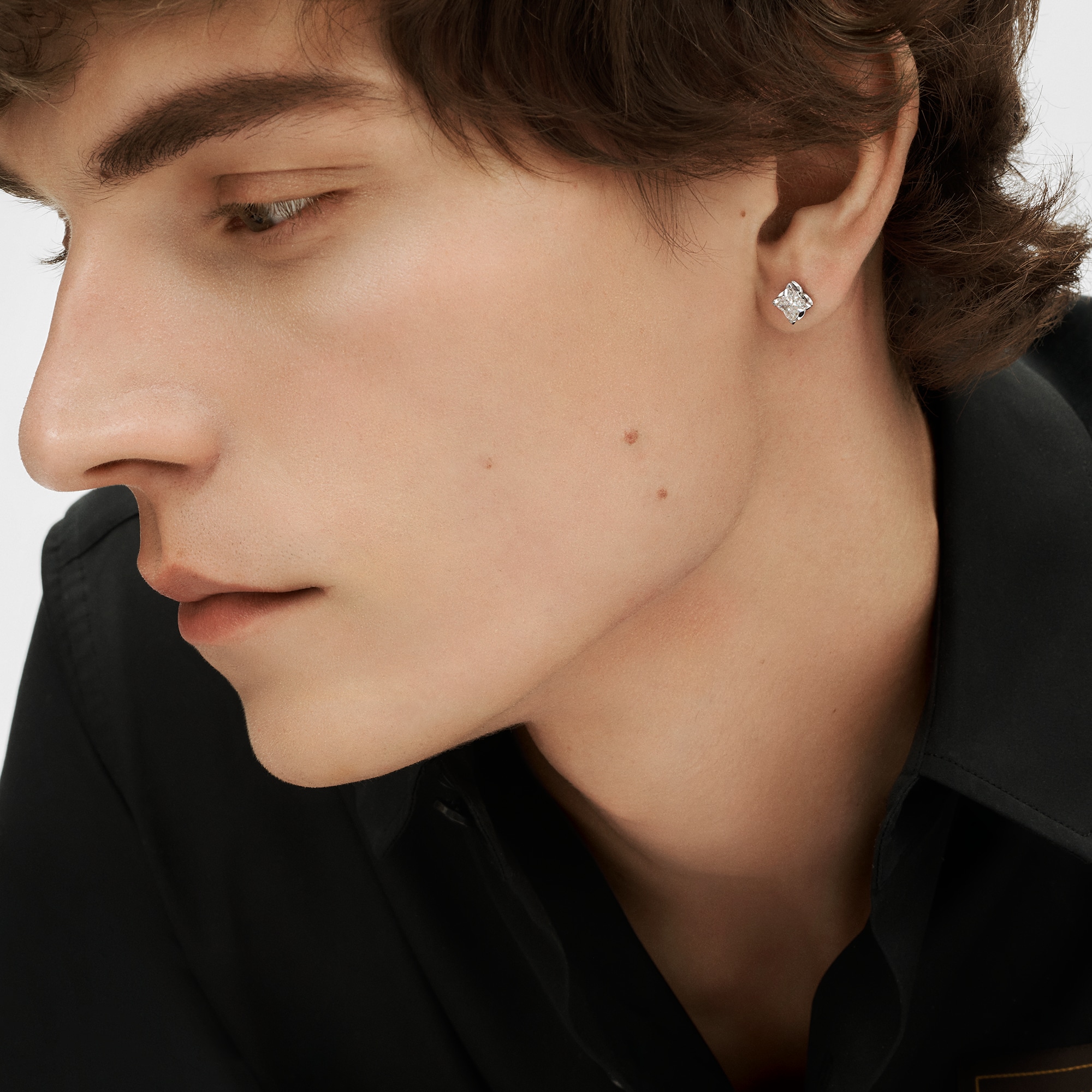 LV Diamonds Stud, LV Monogram Star cut - per unit  in Jewellery