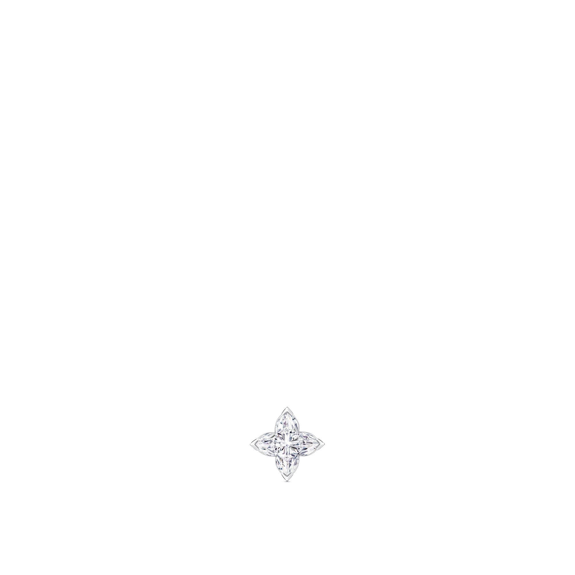 LV Diamonds Stud, LV Monogram Star cut - per unit  in Jewellery
