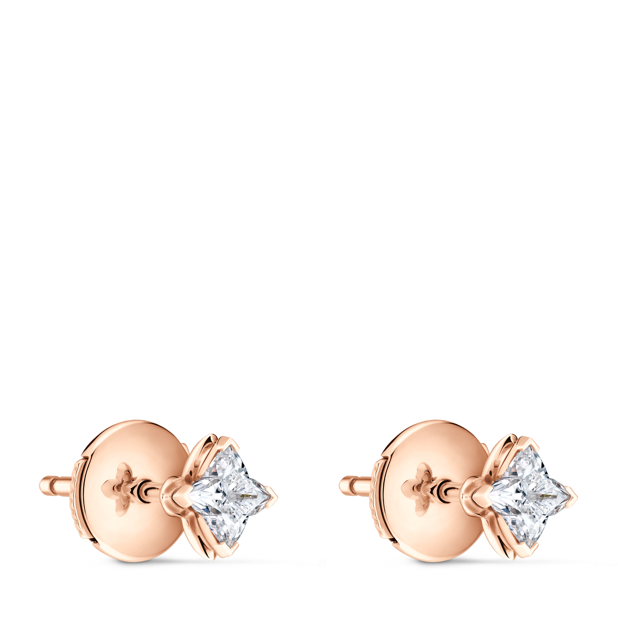 LV Diamonds Stud, LV Monogram Star cut - per unit  in Jewellery