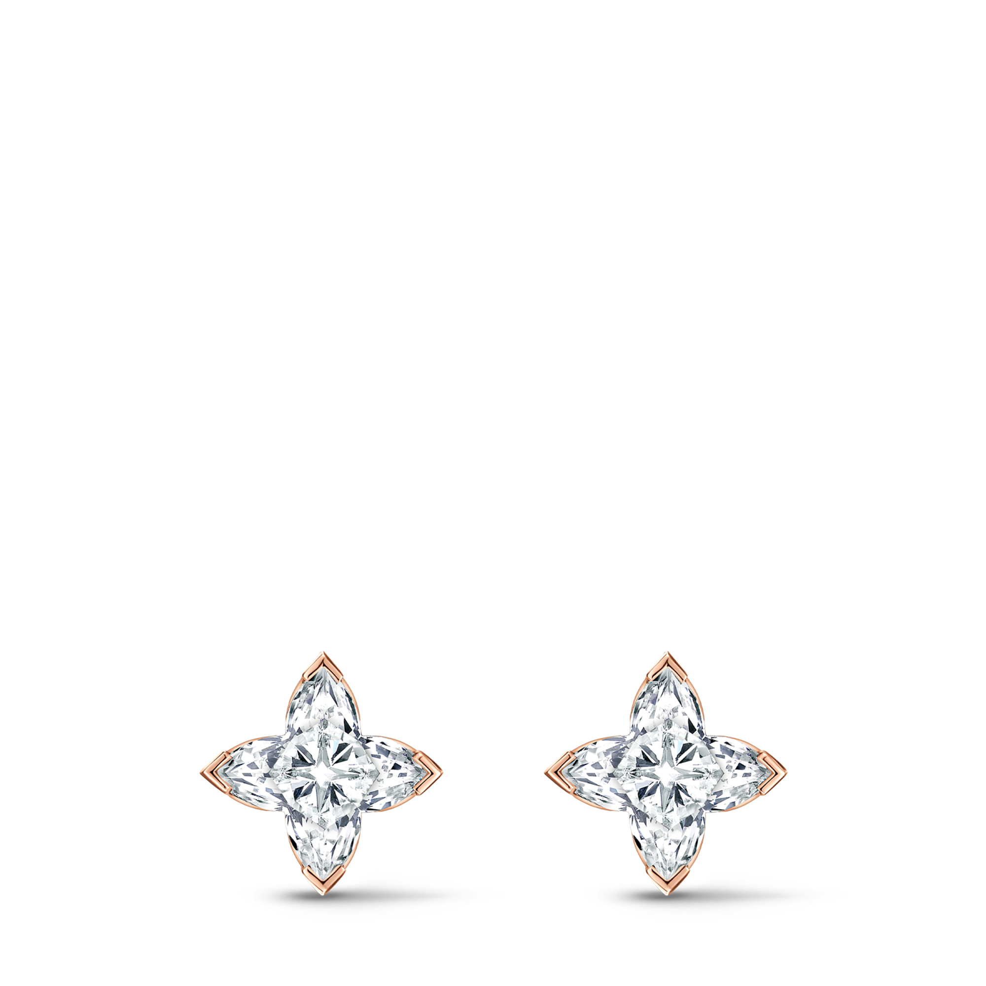 LV Diamonds Stud, LV Monogram Star cut - per unit  in Jewellery