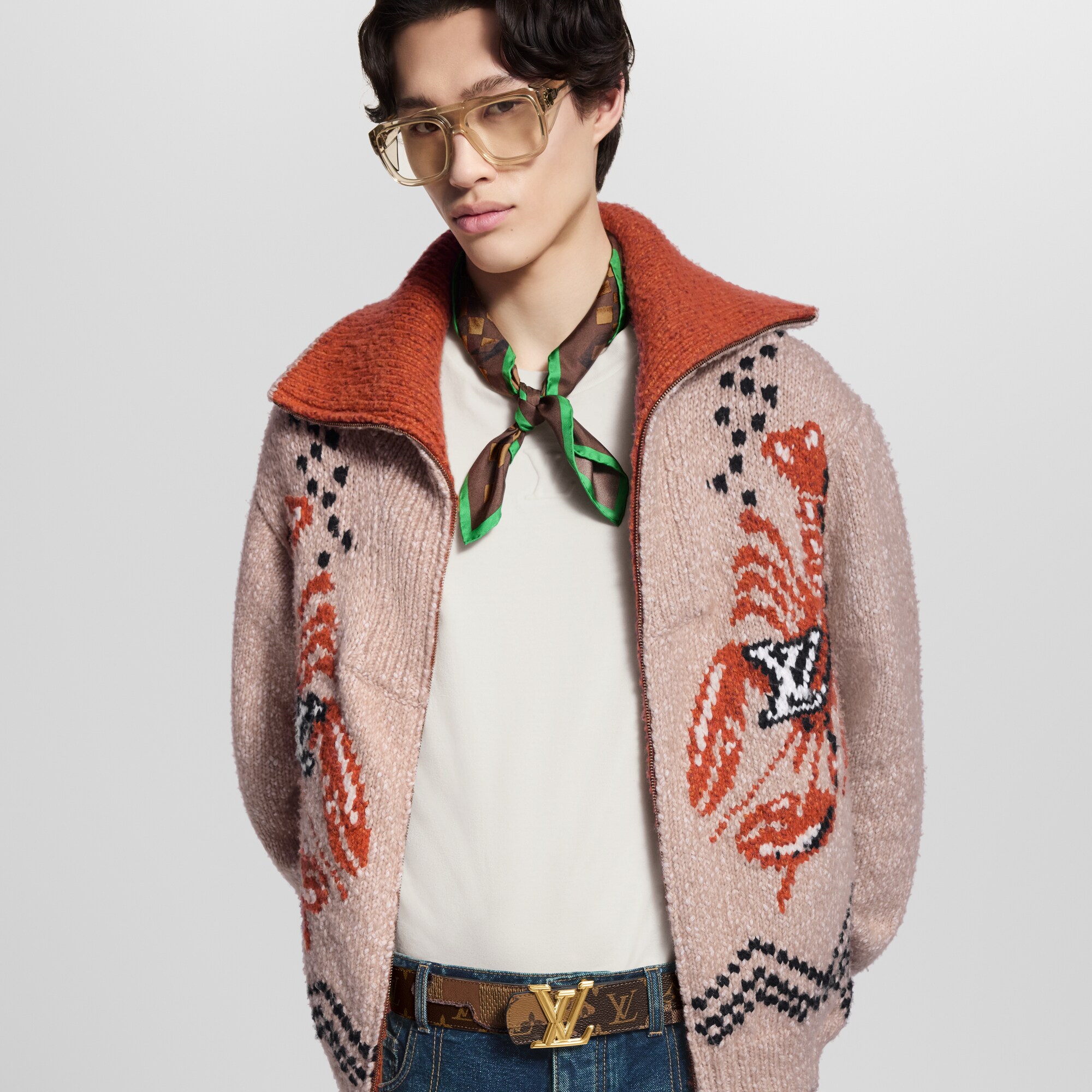 LV Dimension Monogram Landscape 40mm Reversible Belt  Men Accessories Belts | LOUIS VUITTON (Product zoom)