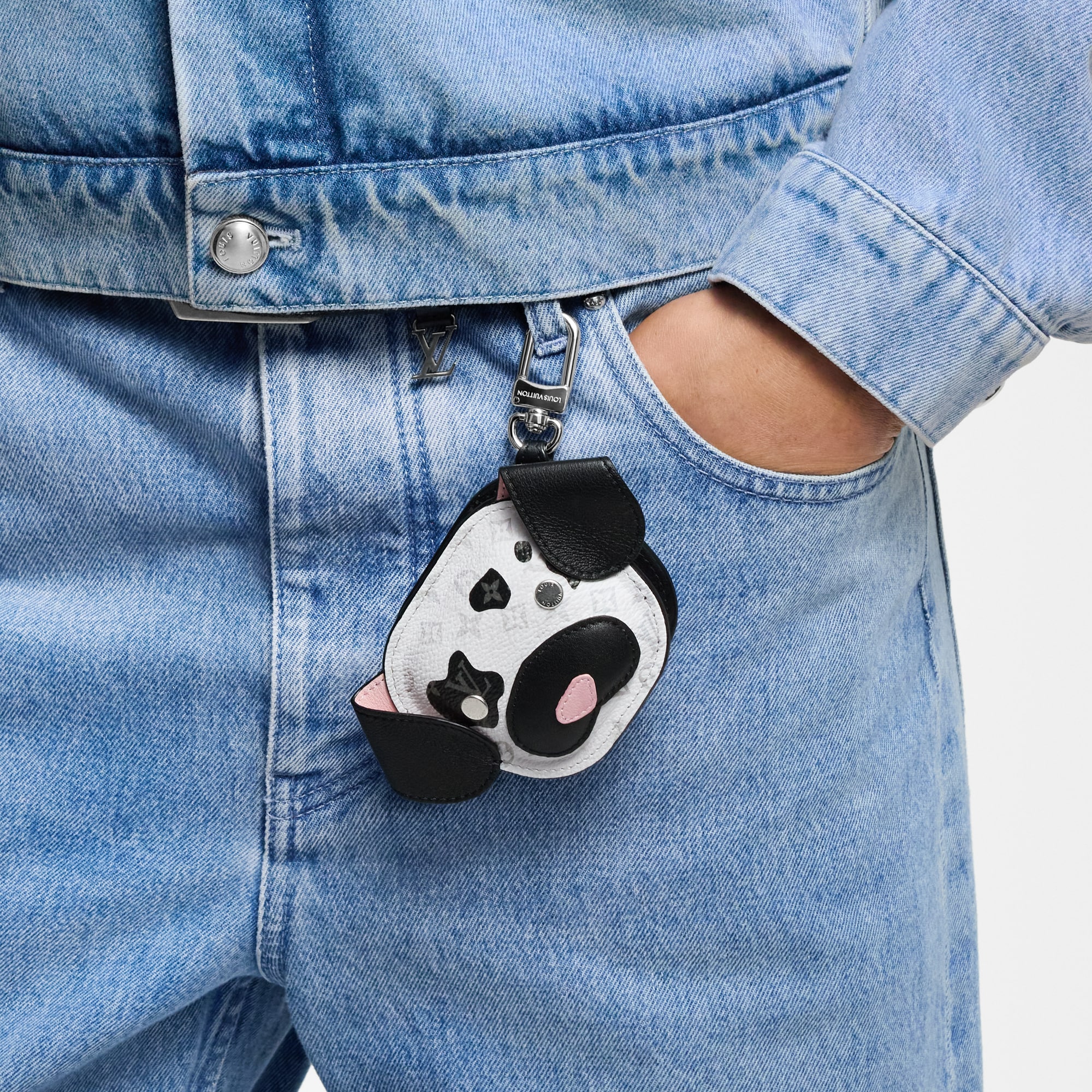 LV Dog Bag Charm . in Men
