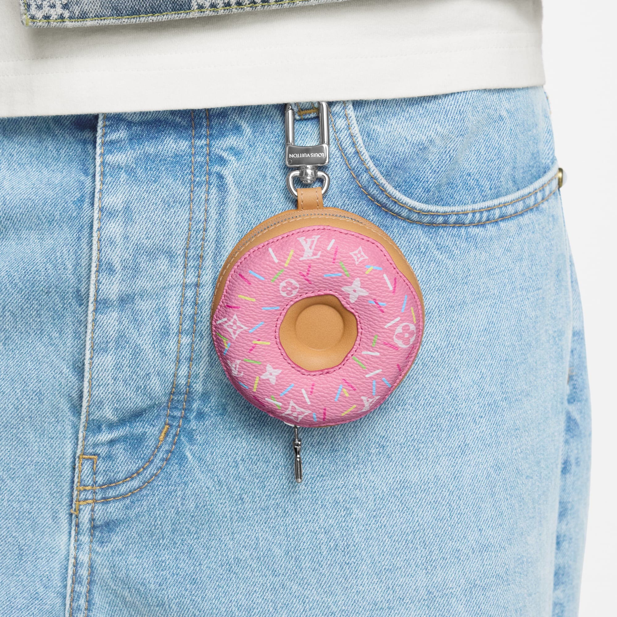 LV Donut Bag Charm . in Men