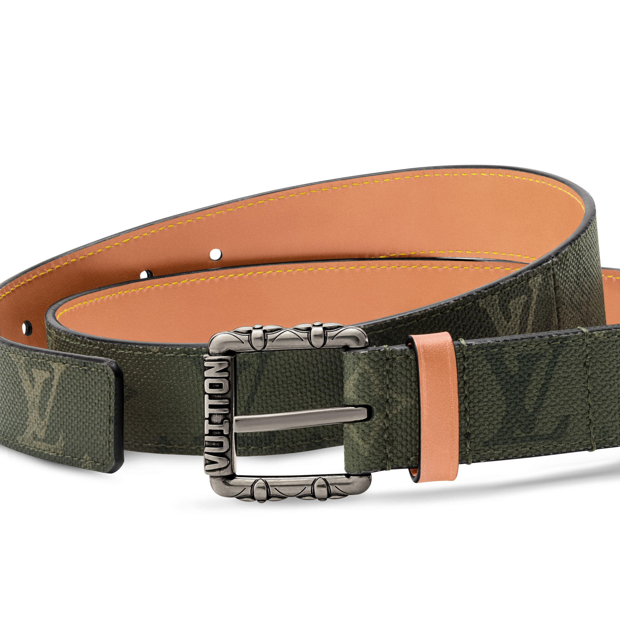 LV Drift Monogram Surplus 35mm Belt  in Men