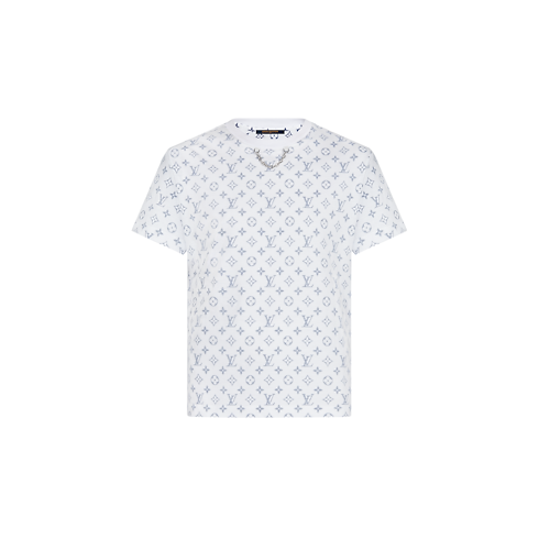 LV Escale Printed T-Shirt in Women's Ready-to-Wear Tops collections by Louis Vuitton (Product zoom)