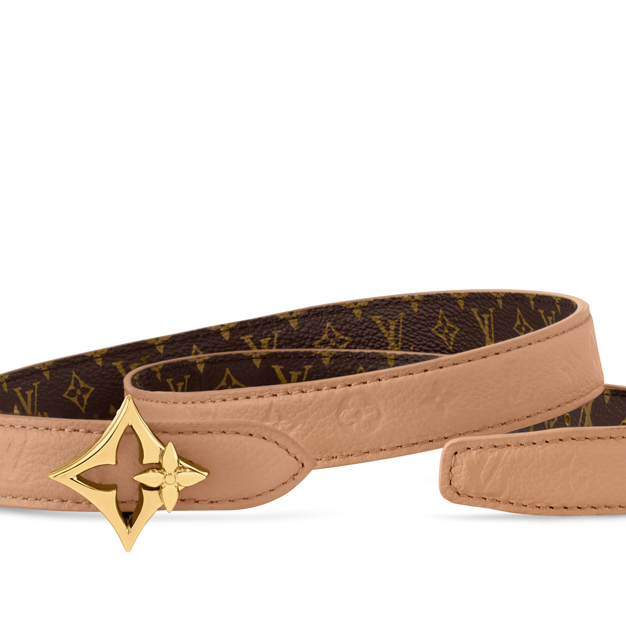 LV Flowergram 20mm Reversible Belt  in Women