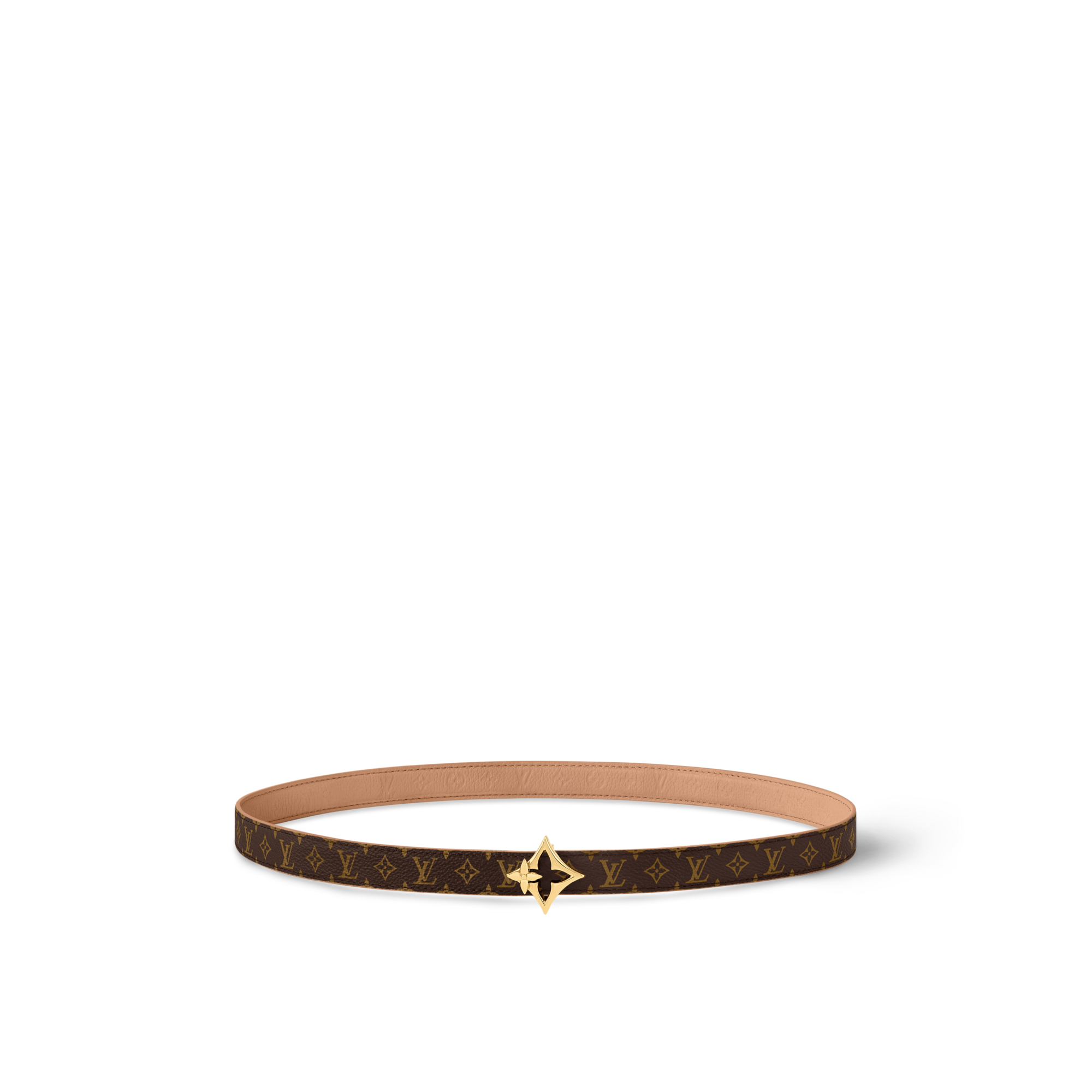 LV Flowergram 20mm Reversible Belt  in Women