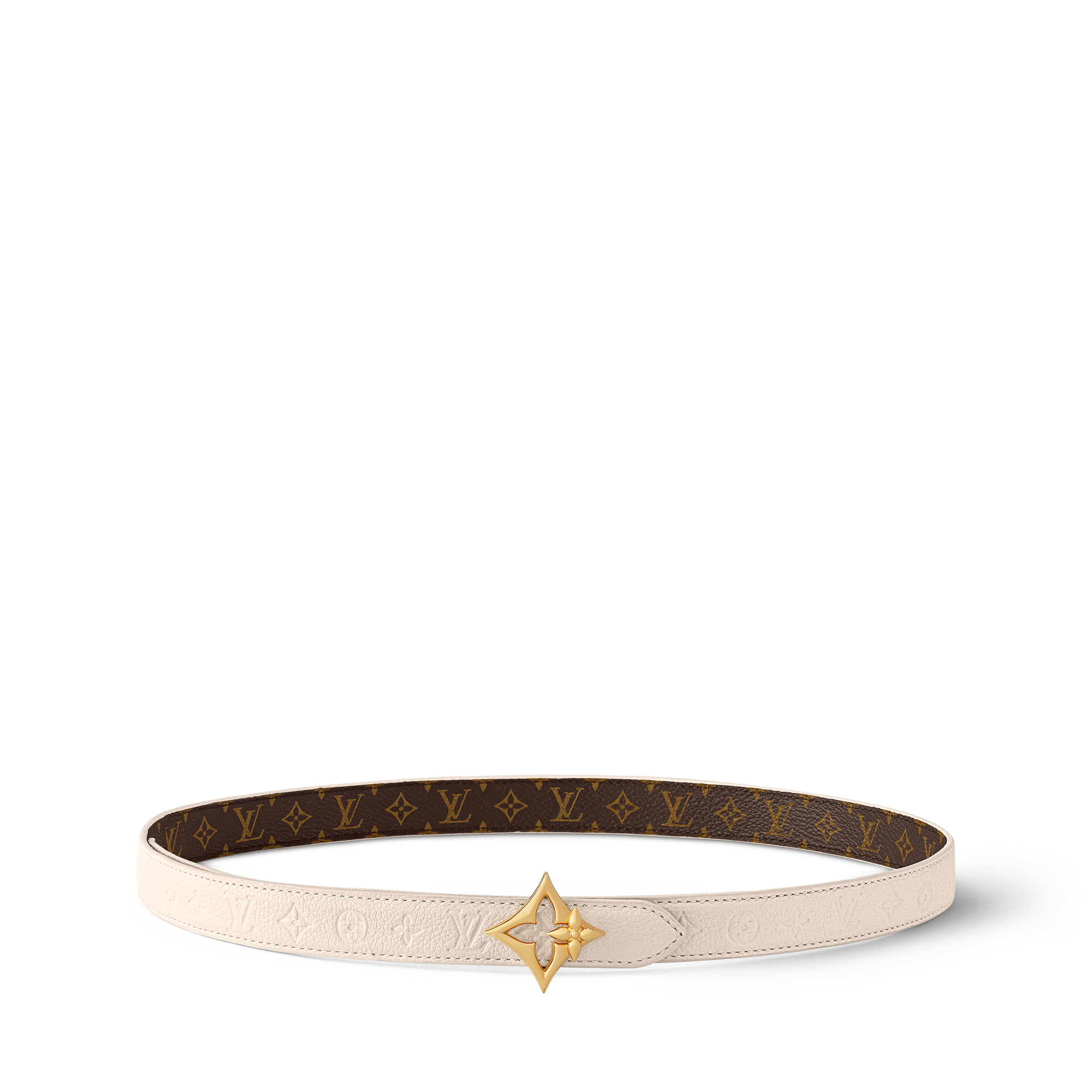 LV Flowergram 20mm Reversible Belt  in Women