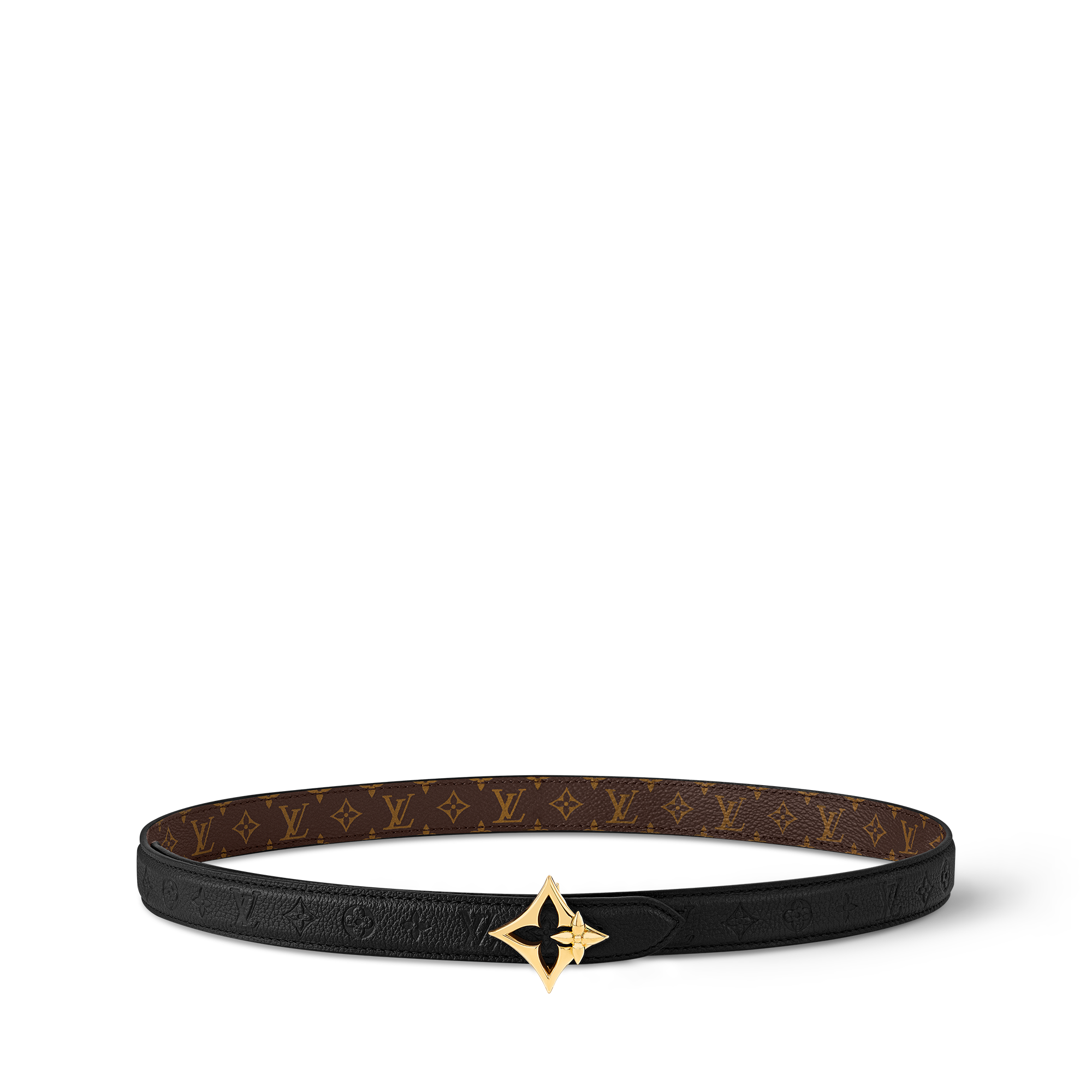 LV Flowergram 20mm Reversible Belt  in Women