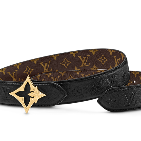 LV Flowergram 30mm Reversible Belt Monogram in Women's Accessories Belts collections by Louis Vuitton (Product zoom)