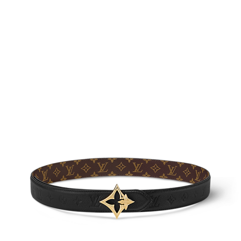 LV Flowergram 30mm Reversible Belt Monogram in Women's Accessories Belts collections by Louis Vuitton (Product zoom)