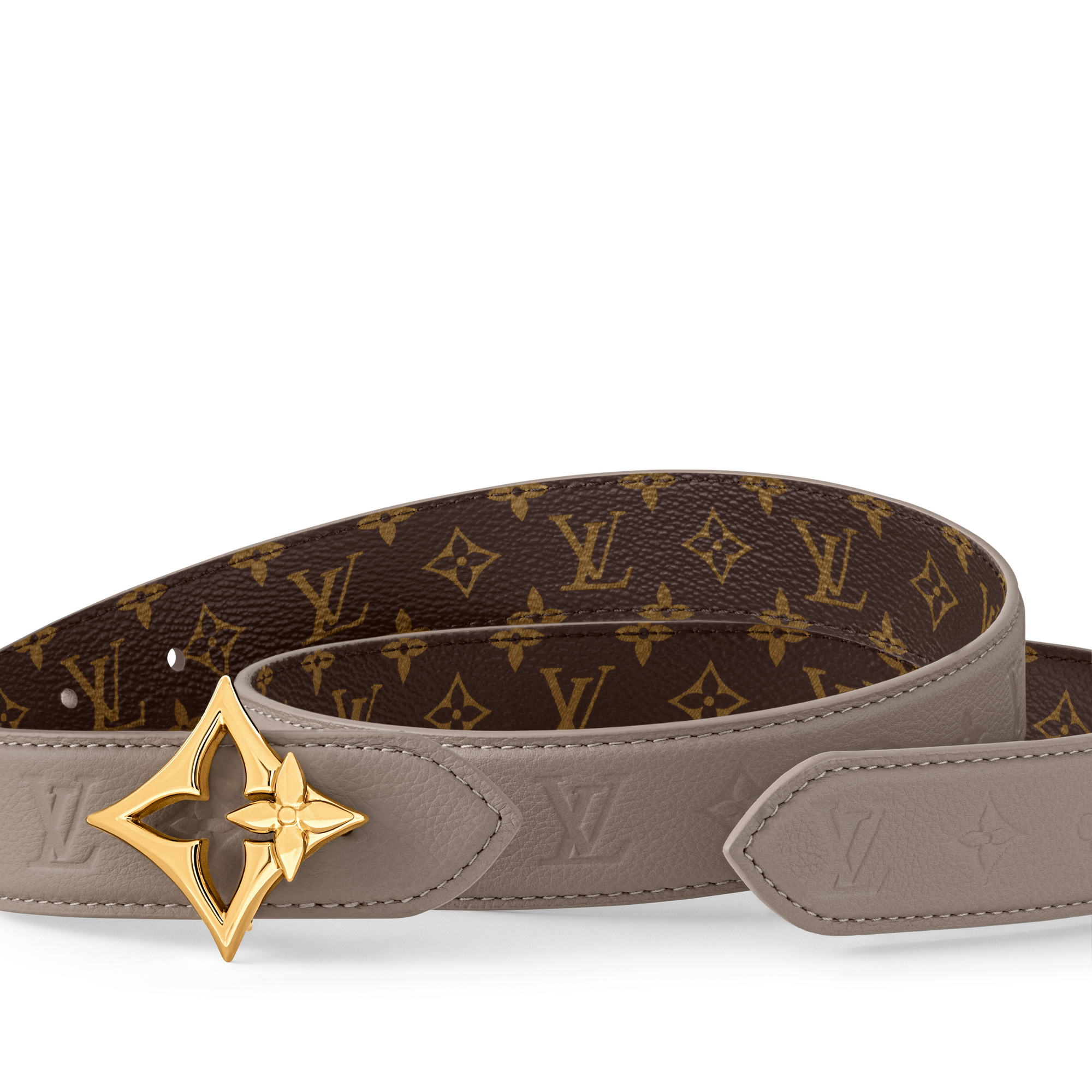 LV Flowergram Ard 30mm Reversible Belt  in Women