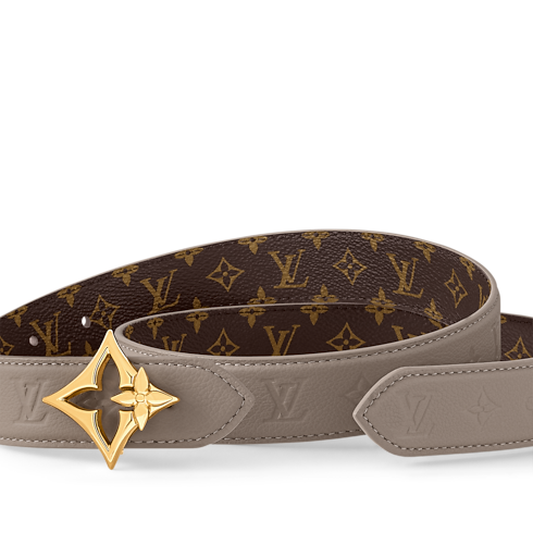 LV Flowergram Ard 30mm Reversible Belt in Women's Accessories Belts collections by Louis Vuitton (Product zoom)