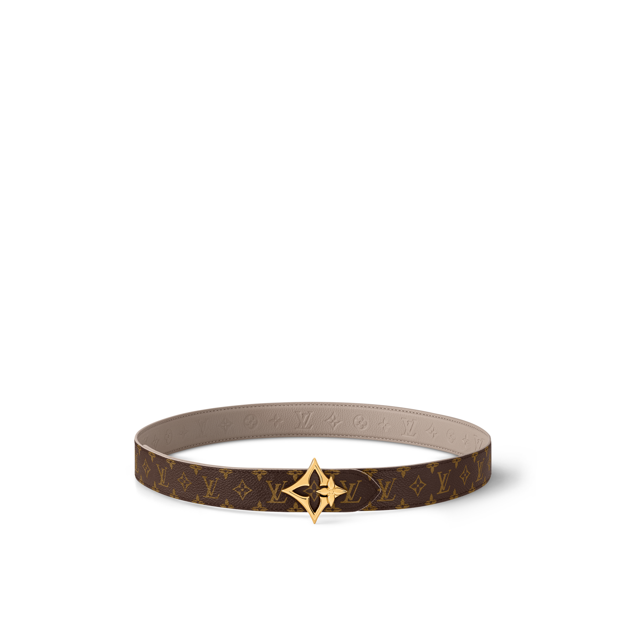 LV Flowergram Ard 30mm Reversible Belt  in Women