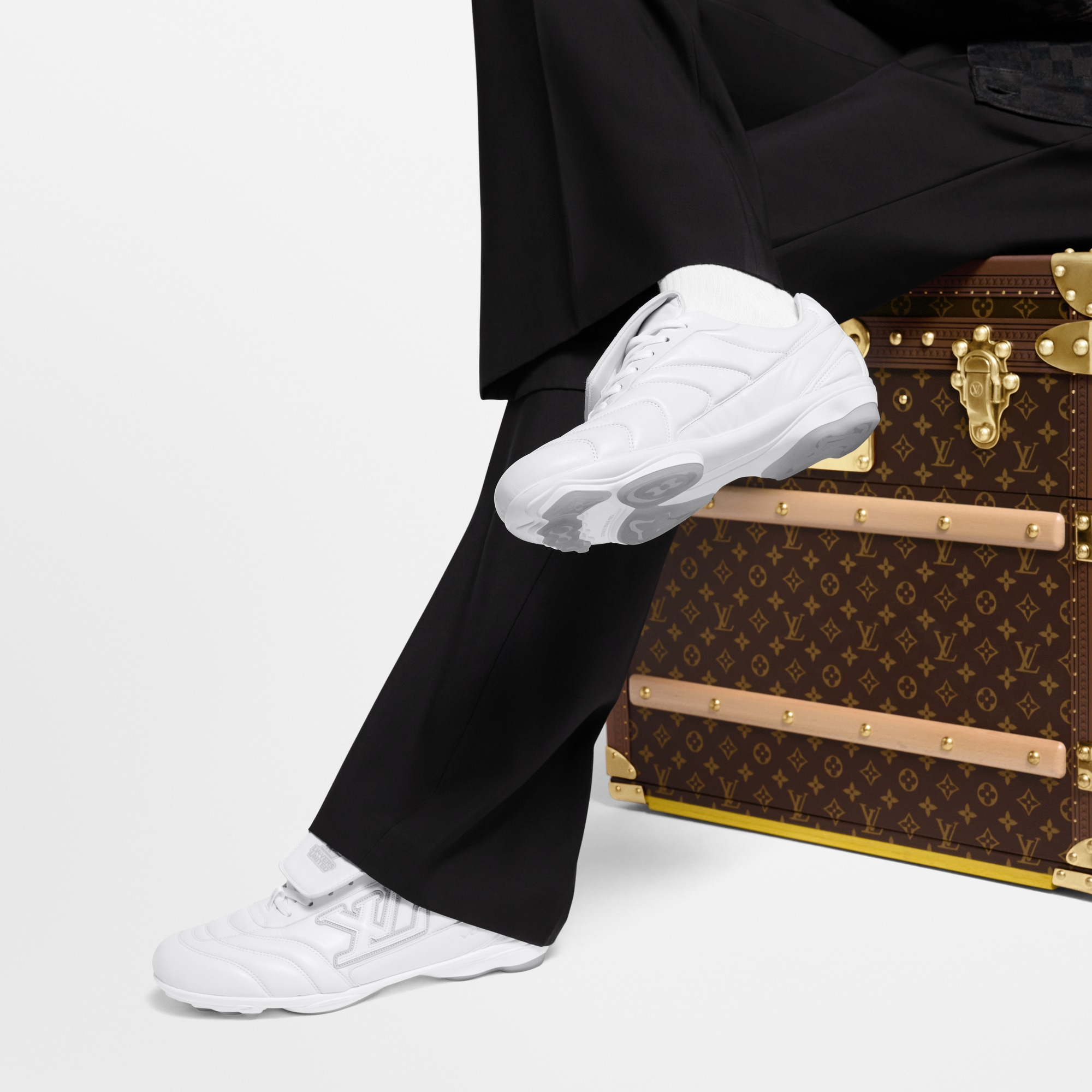 LV Footprint Soccer Sneaker  in Men
