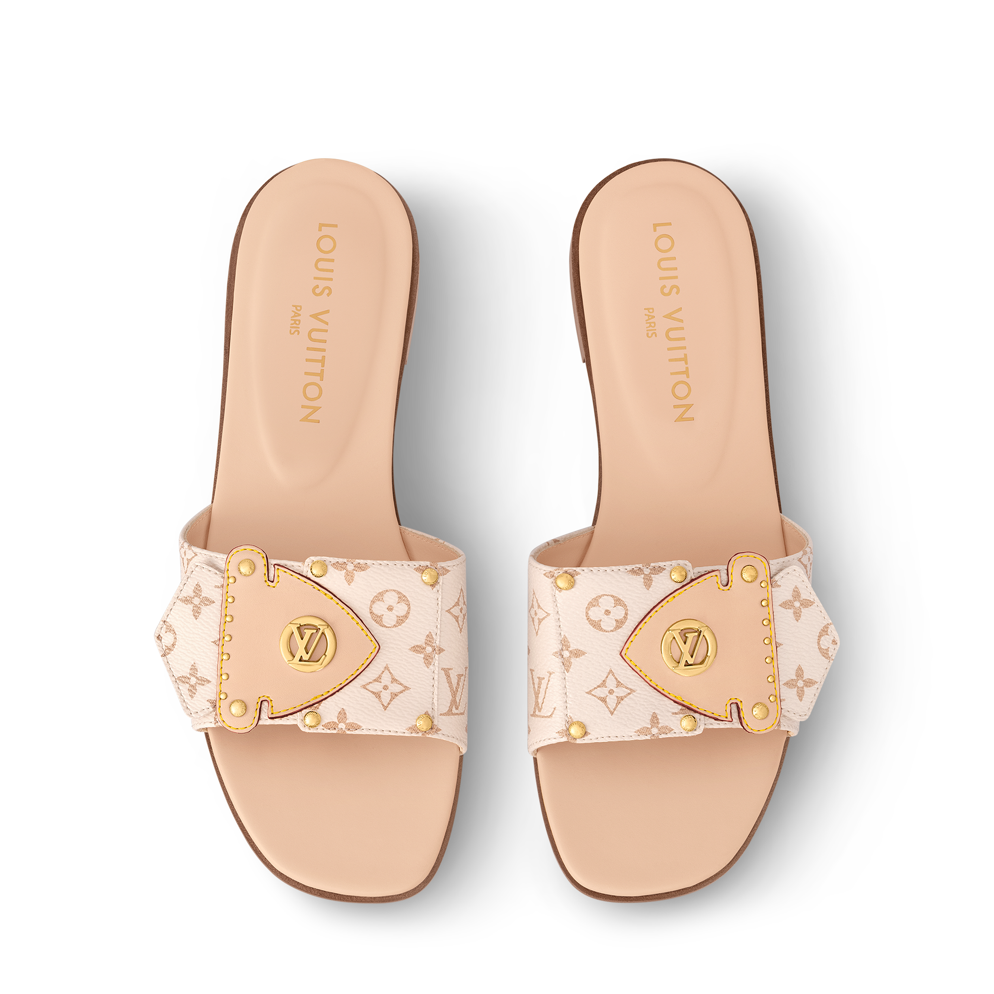 LV Frame Flat Mule  in Women