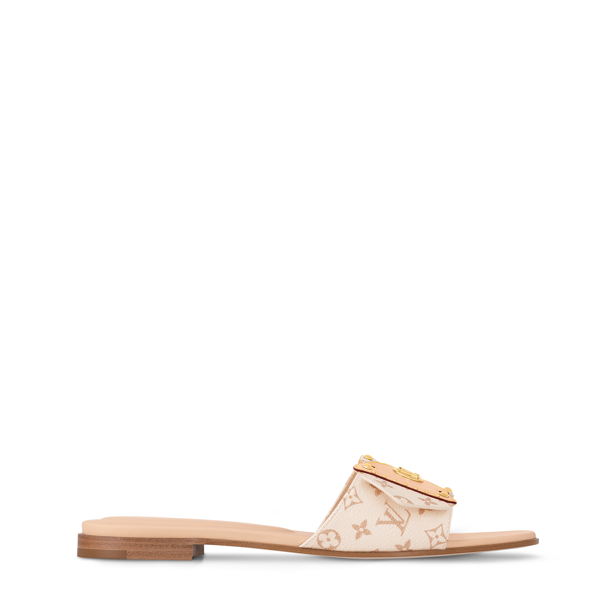LV Frame Flat Mule  in Women