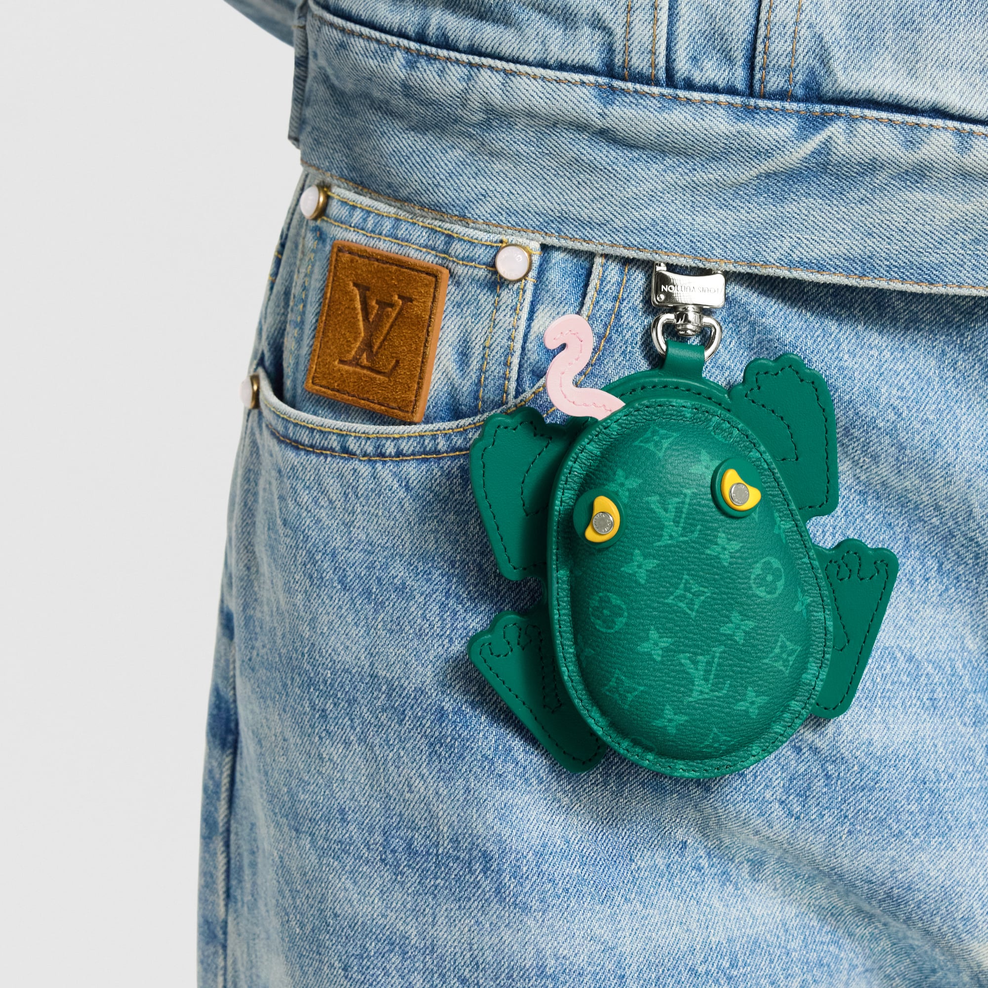 LV Frog Bag Charm . in Men