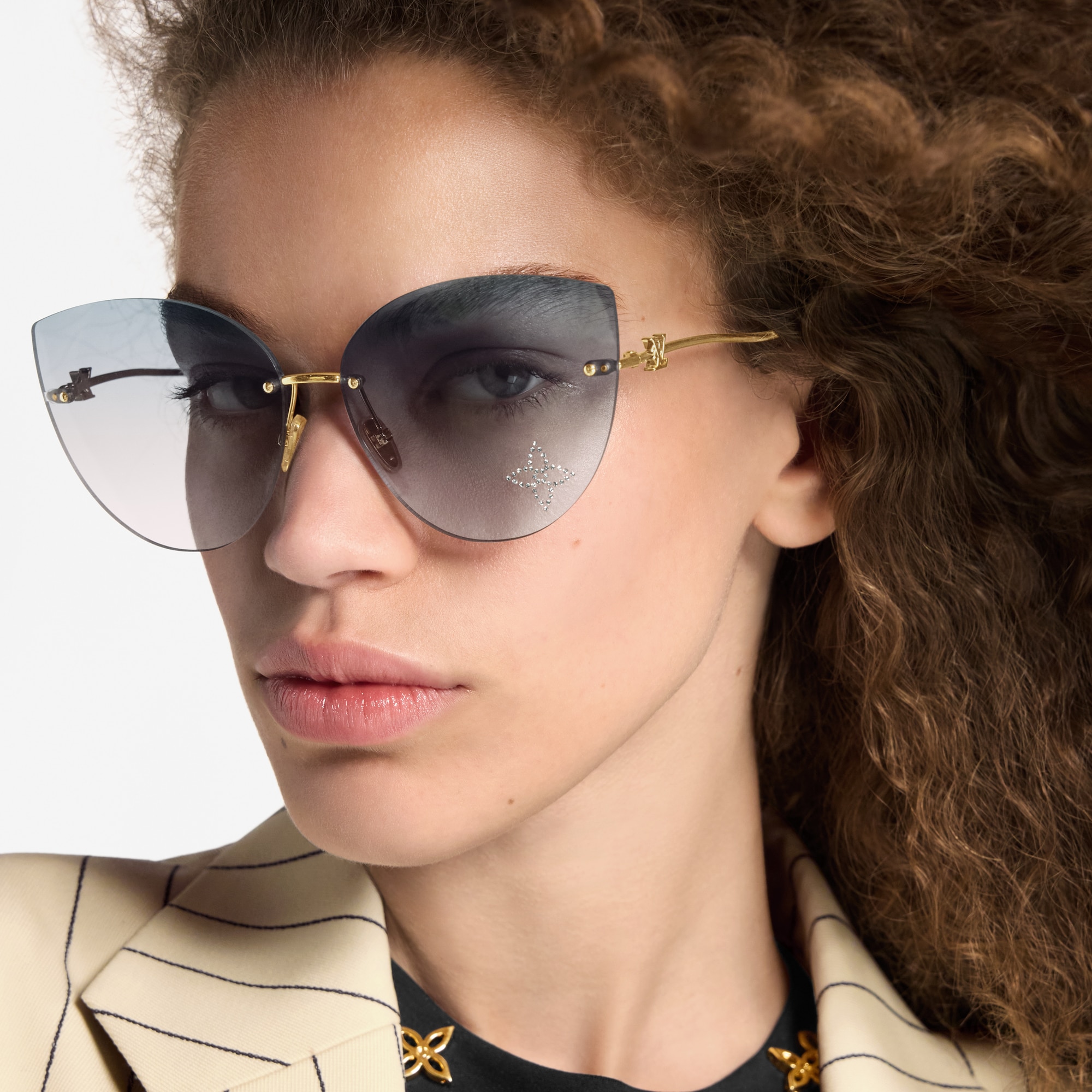 LV Glam 2.0 Cat Eye Sunglasses . in Women