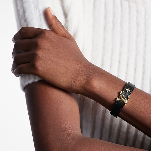 LV Iconic Bracelet cropped worn view