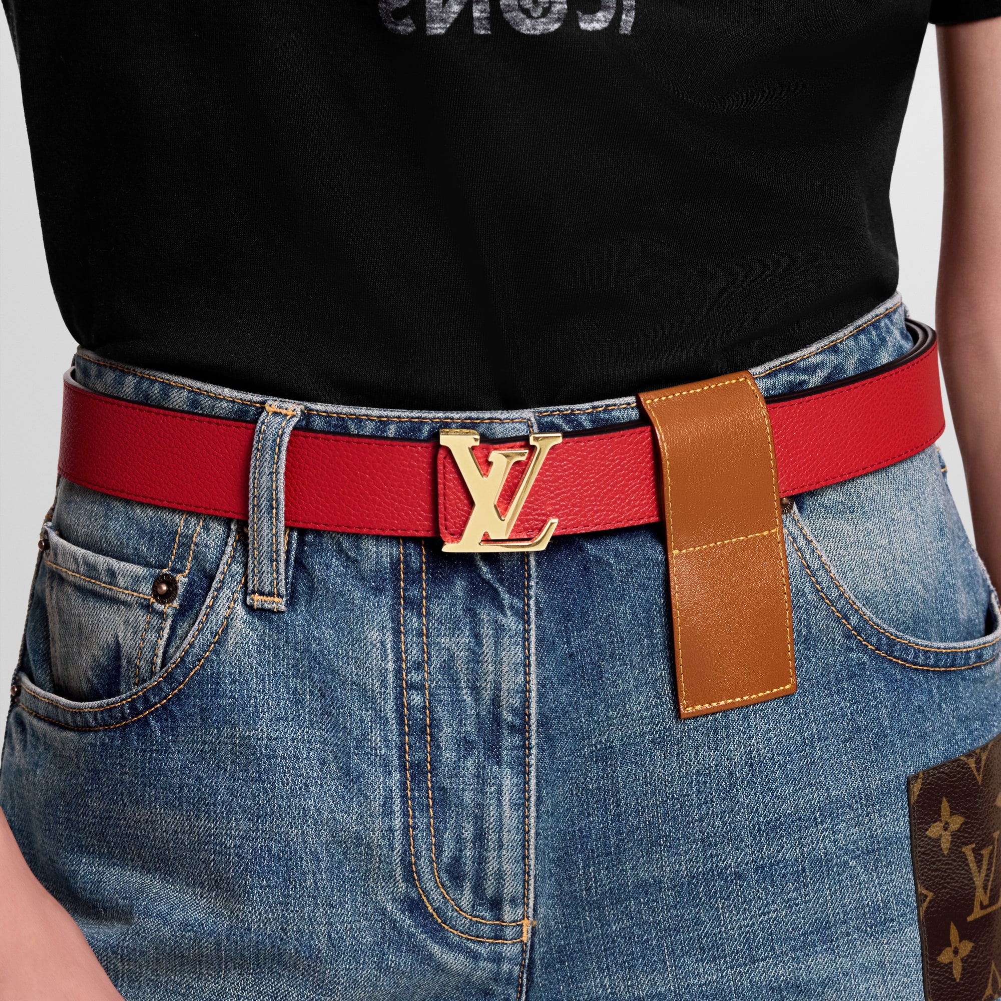 LV Initiales 30mm Reversible Belt Monogram in Women