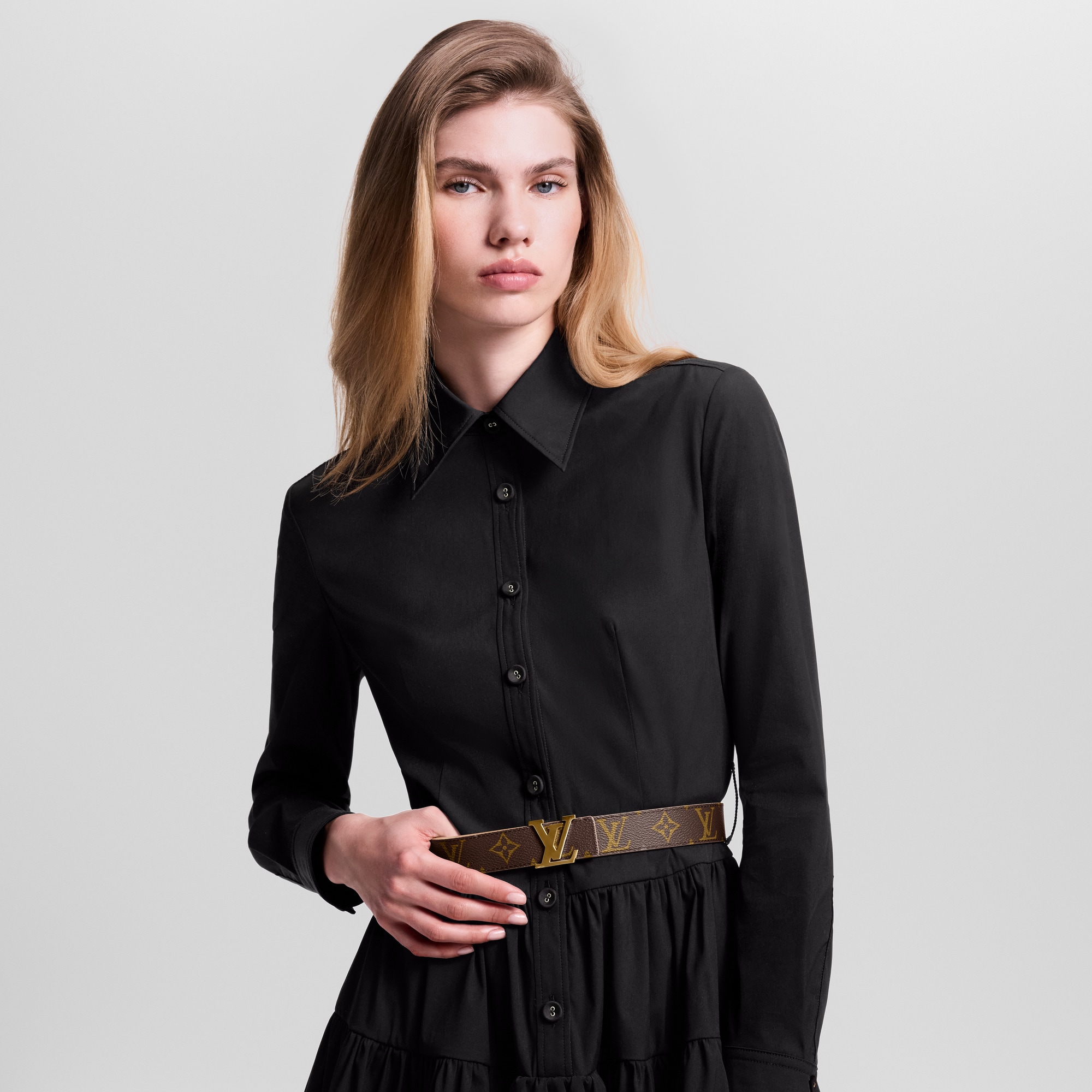 LV Initiales 30mm Reversible Belt Monogram in Women